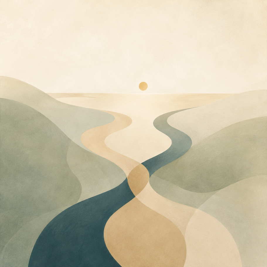Illustration zu Lebenskrisen und Veränderung in der Psychotherapie